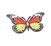 Decoración de pared de mariposa de metal, una manera única de iluminar tus áreas de vida interiores o exteriores (1 unidad)