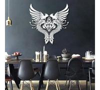 Decoración de Pared de Metal con diseño de fénix, Dos fénix, decoración de Aves, Letrero Bohemio de pájaro, para Sala de Estar o Dormitorio, Regalo de inaugurac