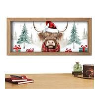 Decoración de pared, decoración del hogar, letrero de madera de animales, arte de pared de madera para baño, para interiores, sala de estar, baño, vacaciones, cocina, estanterías, cafeterías