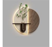 Decoración de Pared Grande para Sala de Estar, Pintura de Arenisca, Aplique de Pared, Pintura Decorativa para vestíbulo, 3D con luz LED cálida, Fuente de alimentación