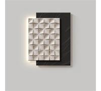 Decoración de Pared Grande para Sala de Estar, Pintura de Arenisca, esculturas de Pared de paisajes creativos, Aplique de Pared, Pintura Decorativa para vestíbulo.