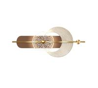 Decoración de pared LED 3D con luz, decoración moderna sin marco de acrílico y textura de arenisca para sala de estar, decoración de pared retroiluminada grande para entrada de dormitorio (marrón, 12