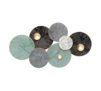 Decoración de pared nenúfar metal