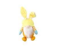 Decoración de Pascua, decoración de primavera, conejo de Pascua, enano, mini conejo, decoración hecha a mano, flores hechas a mano, muñecas, decoración de mesa para regalo, accesorios festivos para el