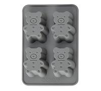 Decoración de pastel 3D para fiesta de Navidad Familia Para Hacer Hermosos Dulces Gomosos Fondants Osos Molde de Hielo Molde de Cubitera Moldes