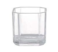 Decoración de pecera de Vidrio Transparente Cuadrada, pecera, fábrica de Agua padrada, pecera, fábrica de Agua para Tortugas, pecera, Oficina, decoración del hogar, pecera, pecera Genial (B)