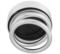 Decoración De Perfume Para Coche Aromaterapia Automática Aromaterapia Tractor Cubierta Protectora Cubierta De Lente Parachoques Con Hebilla Cable Vestir Aleación De Aluminio Silver SEWOART