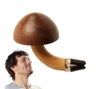 Decoración de perfume para rejilla de ventilación de coche, ambientadores de madera maciza de hongo natural, accesorios únicos y atractivos para interiores de automóviles para familiares y