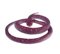 Decoración de serpiente realista, juguete de goma de 70 cm, accesorio aterrador para mantener alejados a pájaros y animales pequeños, farsa de Halloween, para regalos de fiesta, accesorios para niños