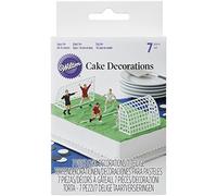 Wilton Set Decorativo Figuras de Fútbol, 5 x 8 x 14 cm, 7 Unidades