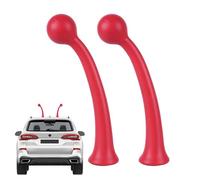 Decoración De Techo Automotriz,2 Piezas Tentáculos De Caracol Divertidos Accesorios De Estilo Al Aire Libre | Etiqueta Engomada 3D De Tentáculo De Caracol Para Techo De Coche - Para SUV Sedan Camión