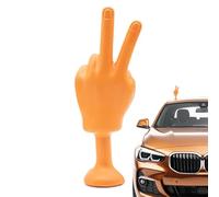 Decoración de Techo de Coche, Decoraciones Divertidas para Coches | Decoración 3D con Mano temblorosa para Hombre | Gesto Estatua Casco Adhesivo calcomanía Modelo a Mano para Hombre Mujer,