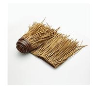 Decoración de Techo de Paja Artificial: Rollos de Paja Artificial para Parques, restaurantes y Lugares panorámicos (Amarillo, 0,5 x 5 m). Imitación de Paja Duradera para alojamientos y Event