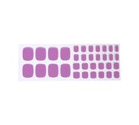 Decoración de uñas de gel de fácil aplicación, 1 caja de películas de color para dedos de los pies, diseños de moda para mujeres, suministros de cuidado de uñas