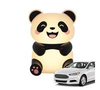 Decoración De Ventilación Automática-Auto-Air Air Decoration | Clip Figura-ventilación De Silicio-car-panda Con Luz LED | Para Coche Decorativo Para Limusina, Pickup, Camión