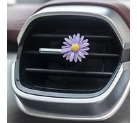 decoración de ventilación de automóviles, clip de Difusor de salida de aire acondicionado for coche, 4 piezas, accesorios de ventilación de coche, decoración de flores, pequeños clips, bonita decoraci