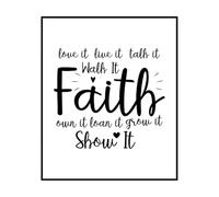 Decoración de vinilo para pared Proverbios cristianos y versículos bíblicos 41x49.2cm Decoración de carrocerías Negro