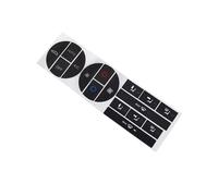 decoración del coche Compatible Con Ford Para Mondeo MK3 2000-2006 2007 Pegatina De Reparación Del Botón Del Panel De Control Del Climatizador Del Aire Acondicionado Del Coche