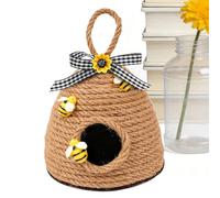 Decoración Del Hogar Con Abejas - Cuerda Estético Lindo,Decoraciones Naturales De Abejas Melíferas Para Interiores | Para Casa Dormitorio Sala De Estar Oficina Mesa Escritorio Estante Bandeja Vacacion