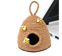 Decoración Del Hogar Con Abejas | Estética Natural Tejida - Decoraciones Naturales De Abejas Melíferas Para Interiores,Para Cocina Dormitorio Salón Oficina Granja Primavera Verano Cumpleaños Regalo