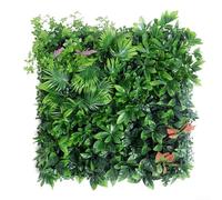 Decoración del hogar, planta simulada de césped simulado, decoración de pared, seto artificial, decoración del hogar, hierba verde artificial, decoración versátil (3)