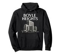 Decoración del Hospital Boyle Heights East LA, Los Ángeles City Terrace Sudadera con Capucha