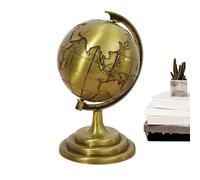 Decoración del lóbulo del mundo - Lóbulo educativo de 20 cm, modelo de geografía contemporánea | para el aprendizaje el escritorio para el aula escolar, 'home office, 'exposición de los