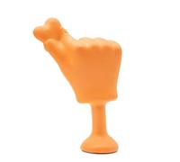 Decoración divertida para coche: decoración a mano, escultura con mano temblorosa | Gesto de estatua casco adhesivo calcomanía adornos modelo a mano para hombre mujer, para motocicletas y automóviles