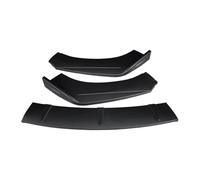 Decoración Duradera para Coche. Separador De Parachoques Delantero De Coche, Kit De Carrocería, Alerón, Difusor, Deflector, Accesorios para RS6 2013-2018 2016 2017(Matte Black)