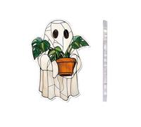 Decoración Fantasma - Adornos Fantasmas de Halloween para Fiestas | Colgante 2D Acrílico Decoración Hogar Favoritos Fiesta Navidad Escaparate Puerta Pared