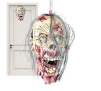 Decoración Fantasma de Halloween, Cabezas de, Accesorios de Halloween | Adorno de Vacaciones Decoración Fantasma Zombie Prank - Decoraciones de hogar embrujadas de látex, de Halloween