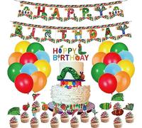 Decoración Fiesta Cumpleaños Hungry Caterpillar Decoracion Cumpleaños La Oruga Muy Hambrienta Globos Decoración Hungry Caterpillar Tarta Decoracion The Very Hungry Caterpillar Pancarta Decoración