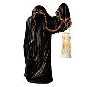 Decoración Gothic Decoraciones Fantasmas Halloween Linterna de Mesa Con Luces Decorativas Fantasma, Lámparas de miedo Para Mesa Decoración Hogar Dormitorio Al Aire Libre
