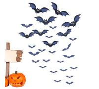 Decoración Halloween Murciélagos 28 Pegatinas Espeluznantes Realistas Coche