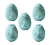 Decoración Huevo De Pascua - PC 6cm | 5 Piezas De Artesanía De Guirnalda De Punto | Huevos De Pascua Falso - Para Florero, Guirnalda, Casa, Comedor, Lugar De Trabajo, , Celebración, Corona De Va