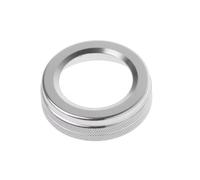 Decoración Interior Coche Compatible Con Benz Para GLA Para CIA Cubierta Botón Ventilador Aire Acondicionado Audio Estéreo Decoración(Silver)