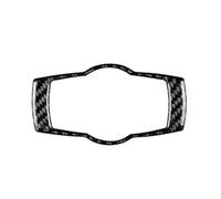 Decoración Interior Coche Compatible Con Para 320i 325i 2005 2006 2007 2008 2009 2010 2011 2012 Cubierta Para Marco Interruptor Los Faros Embellecedor Etiqueta Decorativa Coche(Black)