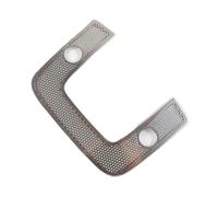 Decoración Interior Coche Para A3 8Y 2021 2022 Acero Inoxidable Coche Delantero Lámpara Lectura Cubierta Decoración Pegatina Moldura Luz Techo Accesorios Interiores