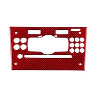 Decoración Interior Compatible Con Opel Para Corsa 2007 2008 2009 2010 2011 2012 2013 2014 LHD RHD Control Central CD Botón Trim Pegatina Cubierta Del Panel