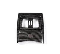 Decoración Interior Cubierta Protectora Antipatadas Salida Aire Acondicionado Trasera Para Serie 3 4 GT F30 F31 F32 F34 F36 Interiores Coche Tira Moldura Interior Coche(Fibra de carbon)