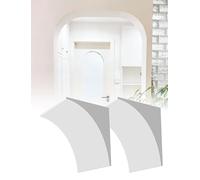 Decoración interior de arco pintable, moldura de marco de puerta