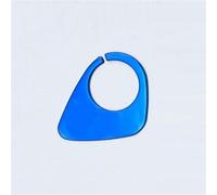 Decoración Interior Etiqueta Engomada La Cubierta Protección Anillo La Llave Encendido Coche Para Peugeot 208 301 308 408 308S 2008 Agujero La Llave Encendido(Azul)