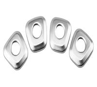 Decoración Interior Moldura Coche Para B&MW X1 F48 2016-2022 Accesorios Pasador Elevador Pestillo Puerta Coche Lentejuelas Perno Cerradura Puerta Cubiertas Panel Embellecedor