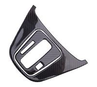 Decoración Interior Moldura Coche Para CRV 2007 2008 2009 2010 2011 LHD 2 Uds Fibra De Carbono Interior Caja De Cambios Panel Cubierta Molduras De Marcos Pegatina Ajuste