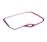 Decoración interior Para B&MW Z4 G29 M2 M3 M4 M8 G87 G80 G81 G82 G83 F91 Años 2019-2023 Pegatina Para Cubierta Panel Cambios Coche(rojo)