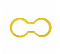 Decoración Interior Para Ford Para Bronco 2021 2022 2023 2024 Portavasos Delantero Para Coche Decoración Cubierta Accesorios Interiores Accesorios Interior Automóvil(Yellow)