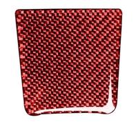 Decoración interior Para Macan 2014-21 Decoración Cubierta Panel Batería Palanca Cambios Coche(rojo)