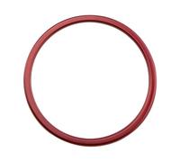 Decoración Interior Para Mazda 3 6 Para CX3 Para CX-5 Para CX8 Para CX 9 Pegatinas Embellecedores Volante Con Lentejuelas Circulares Y Logotipo Accesorios Interior Automóvil(Red)