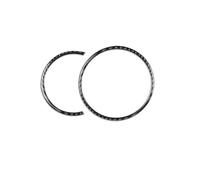 Decoración Interior Para MINI Para ONE Para Cooper S Para JCW F54 F55 F56 F57 F60 Interiores Coche Botón Salpicadero Borde Adhesivo Decorativo(Tachometer-black)