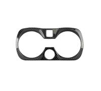 Decoración Interior Para Serie 3 G20 G28 2019 2020 2021, Cubierta Para Panel Cambio Marchas Portavasos Accesorios Coche Pegatina Fibra Carbono ABS(Carbon Fiber)